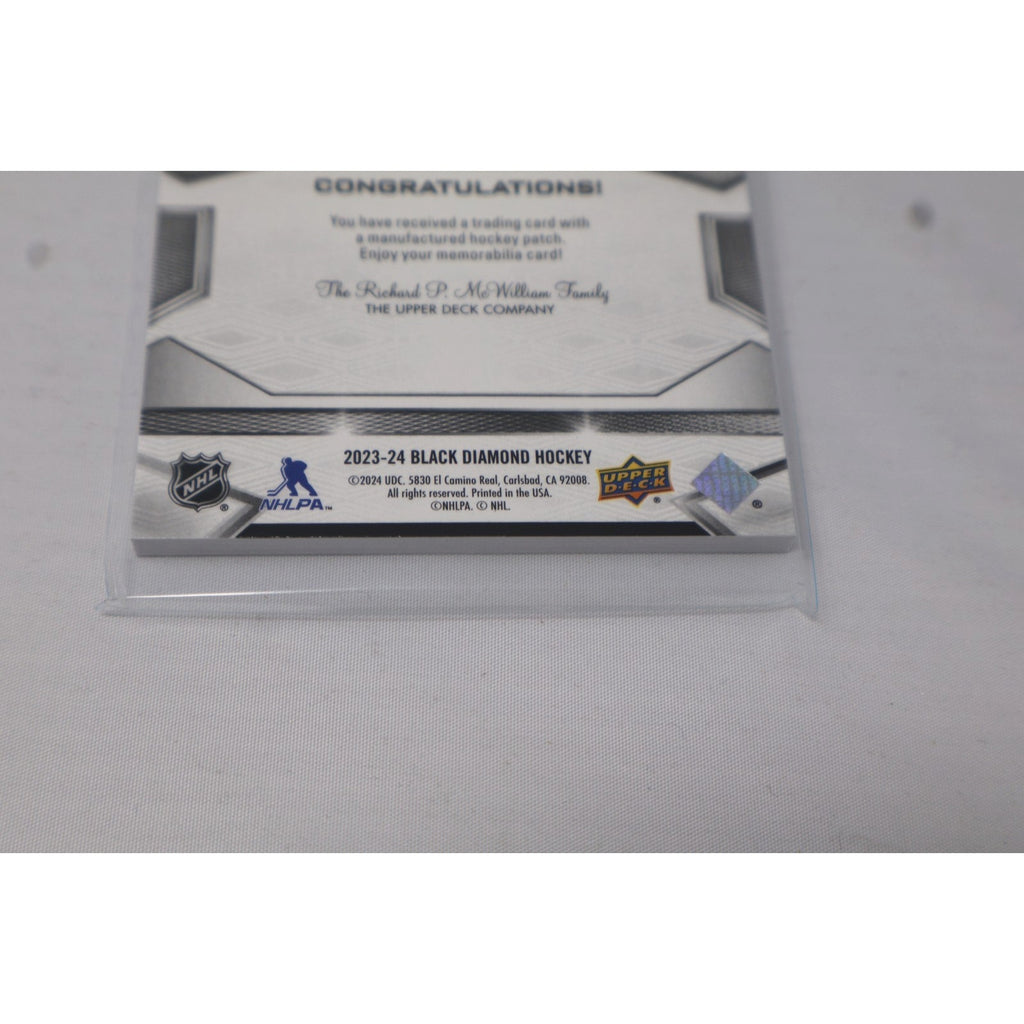 Jakob Pelletier Calgary Flames 2023-24 Black Diamond Team Logo Jumbos #RTL-JP