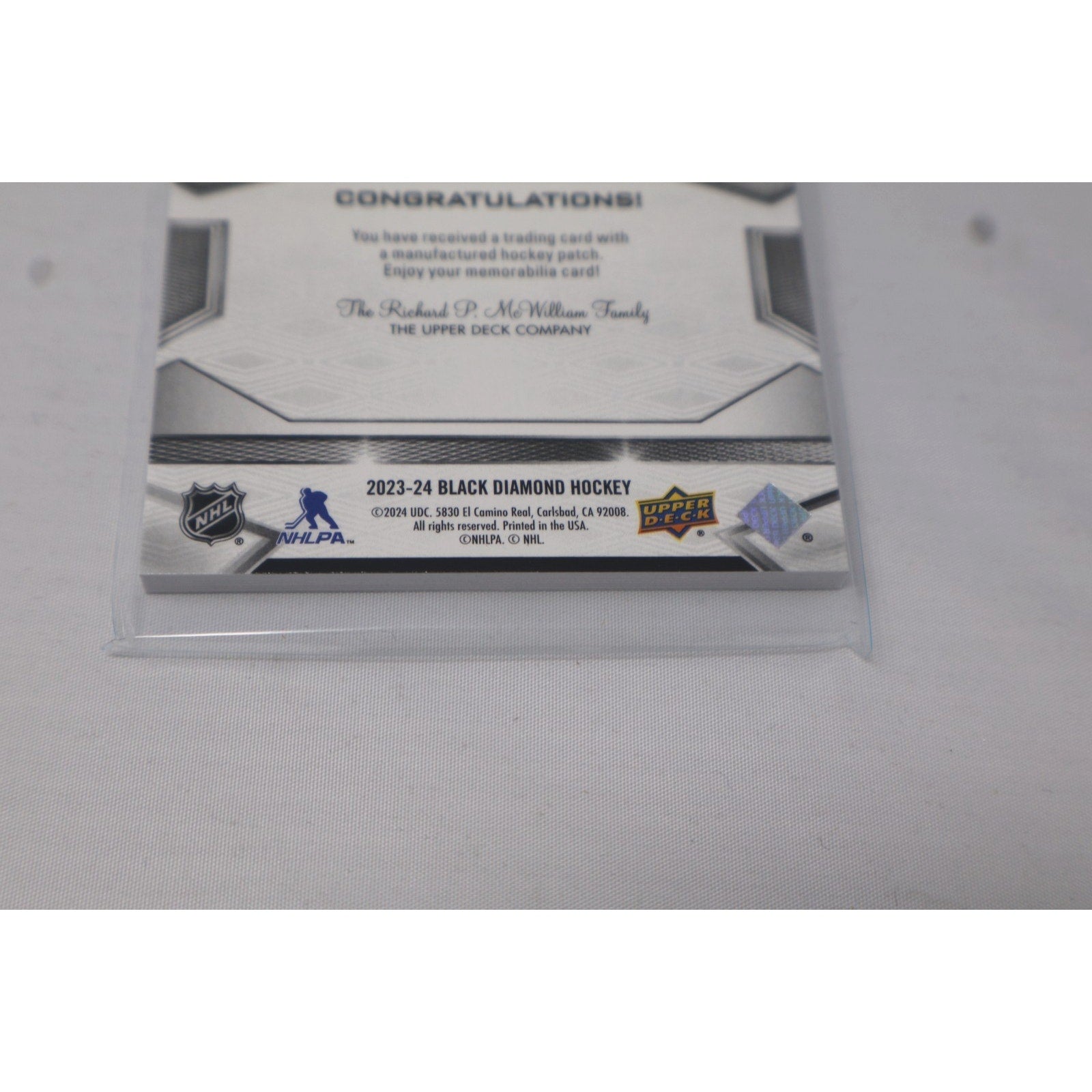 Jakob Pelletier Calgary Flames 2023-24 Black Diamond Team Logo Jumbos #RTL-JP