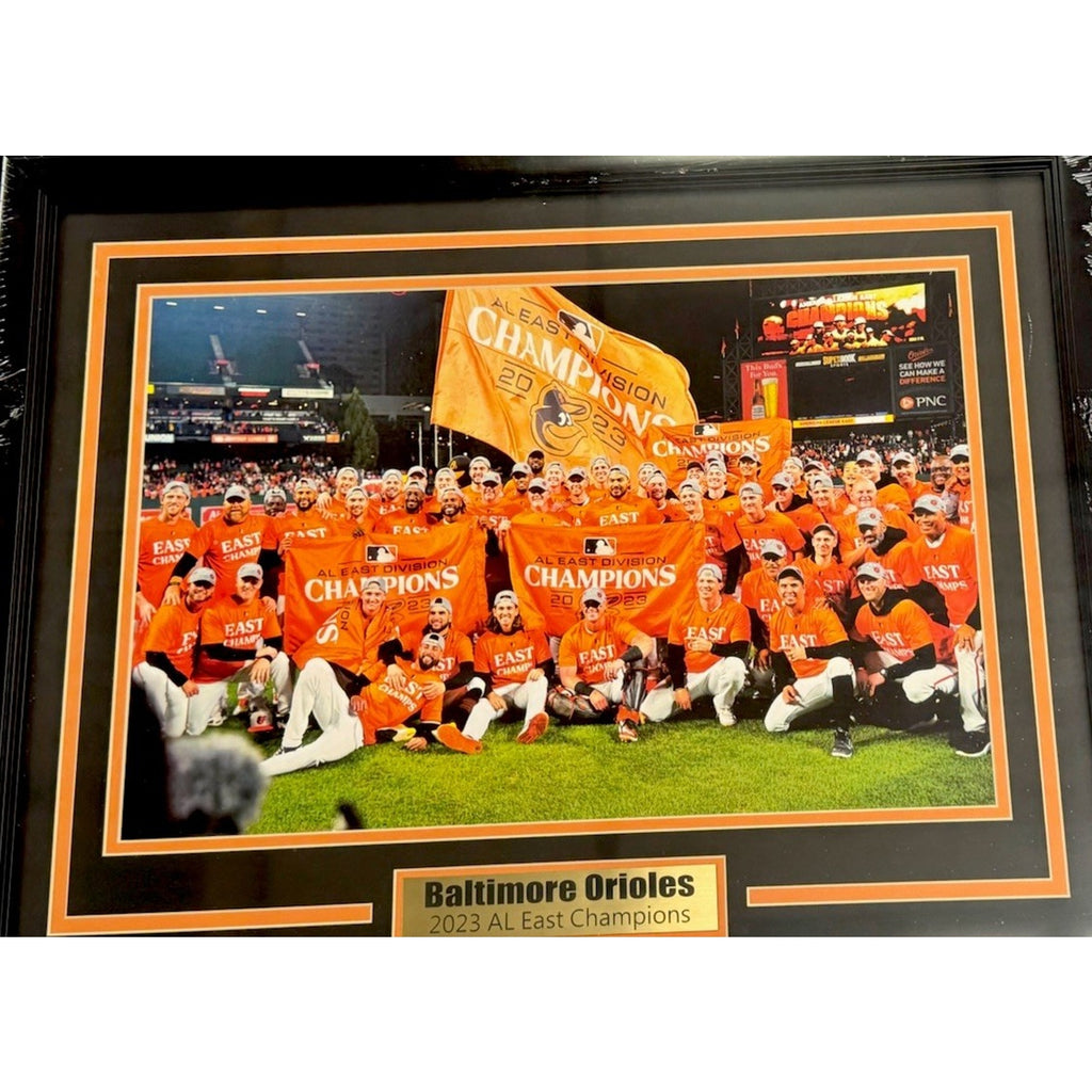 Baltimore Orioles Framed 2023 American League East Division Champs Photo MLB