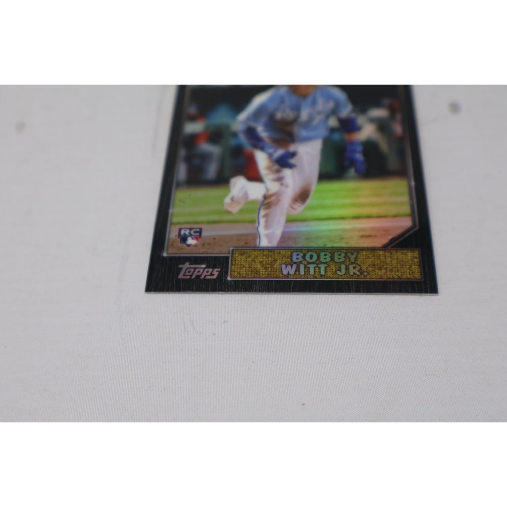 BOBBY WITT JR 2022 Topps Chrome Ben Baller Rookie 1987 87BC-23 RC Pristine Shape