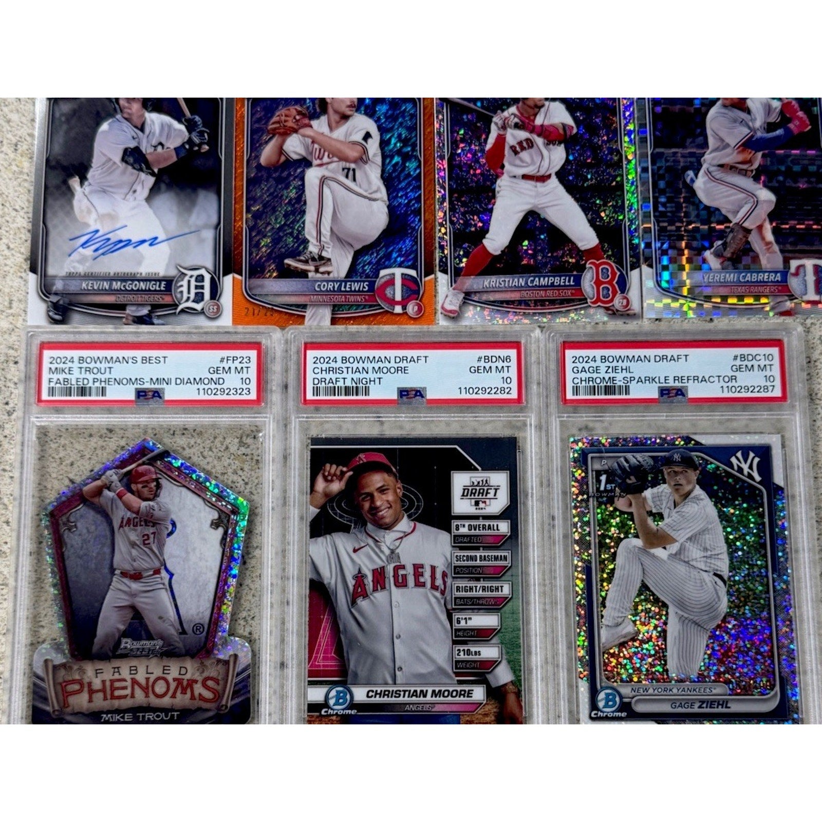 MLB 15-Card Repack Auto or Parallel Guaranteed Chance of PSA, Mystery Pack RCs