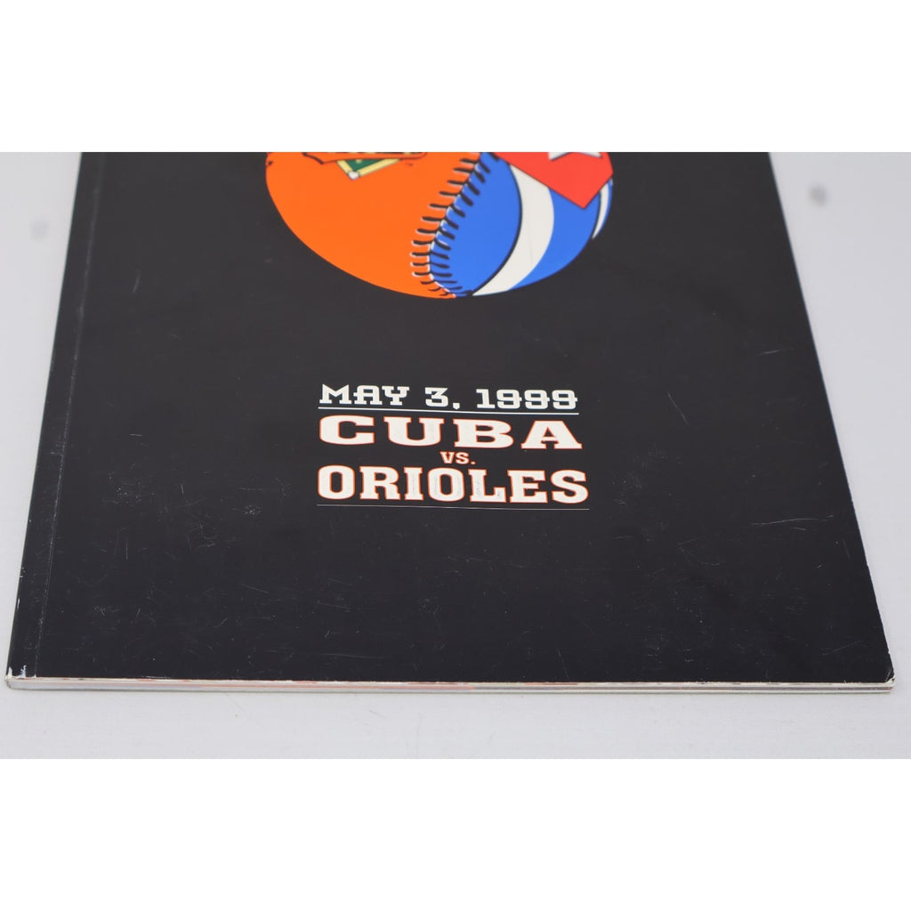 Baltimore Orioles Lot O 4 Historic Gameday Programs Unscored 1983 1992 1997 1999