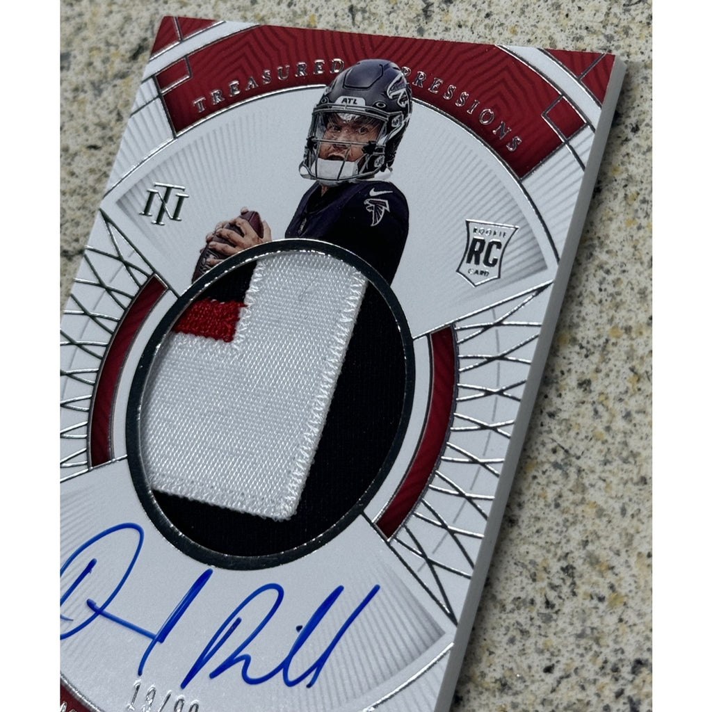 2022 National Treasures Desmond Ridder RPA /99 Rookie Patch On Card Auto RC SP