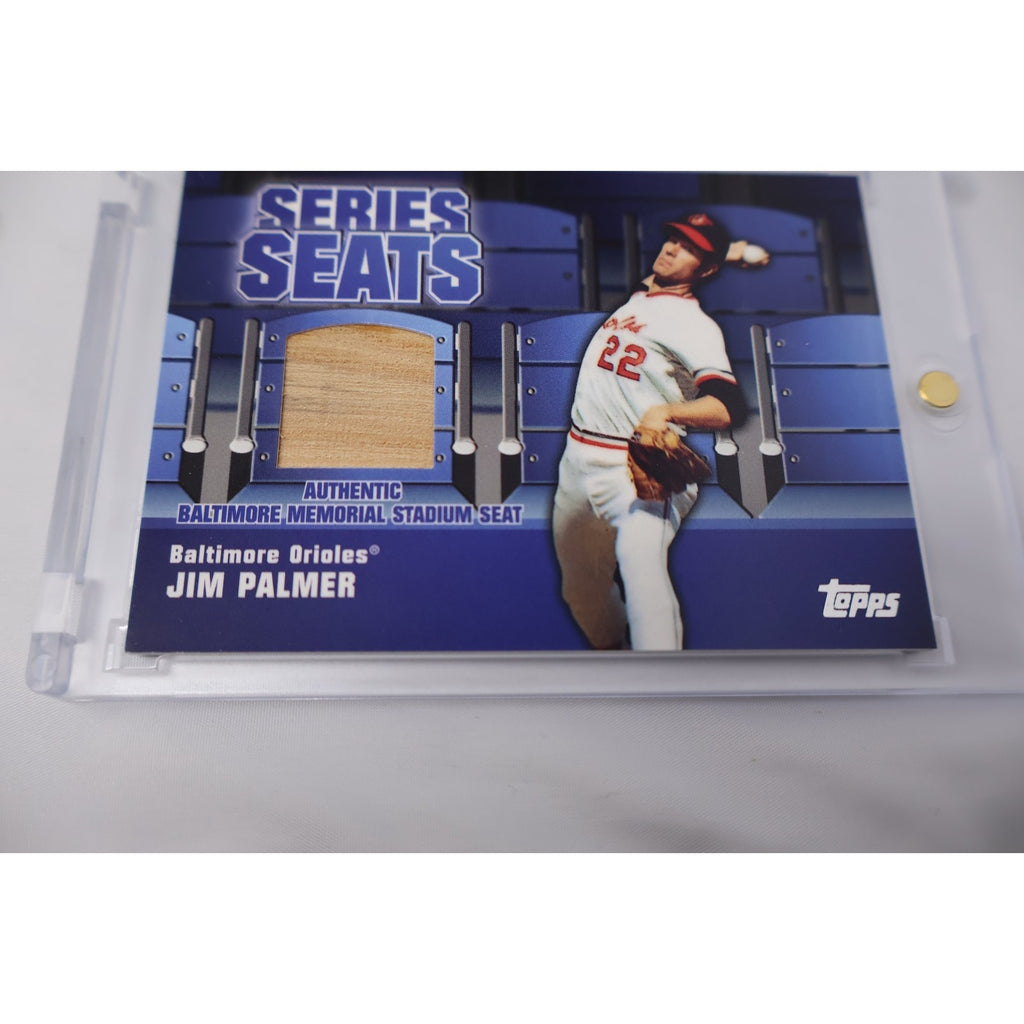 Jim Palmer 2004 Topps Series Seats Relics #SSSR-JP Mint