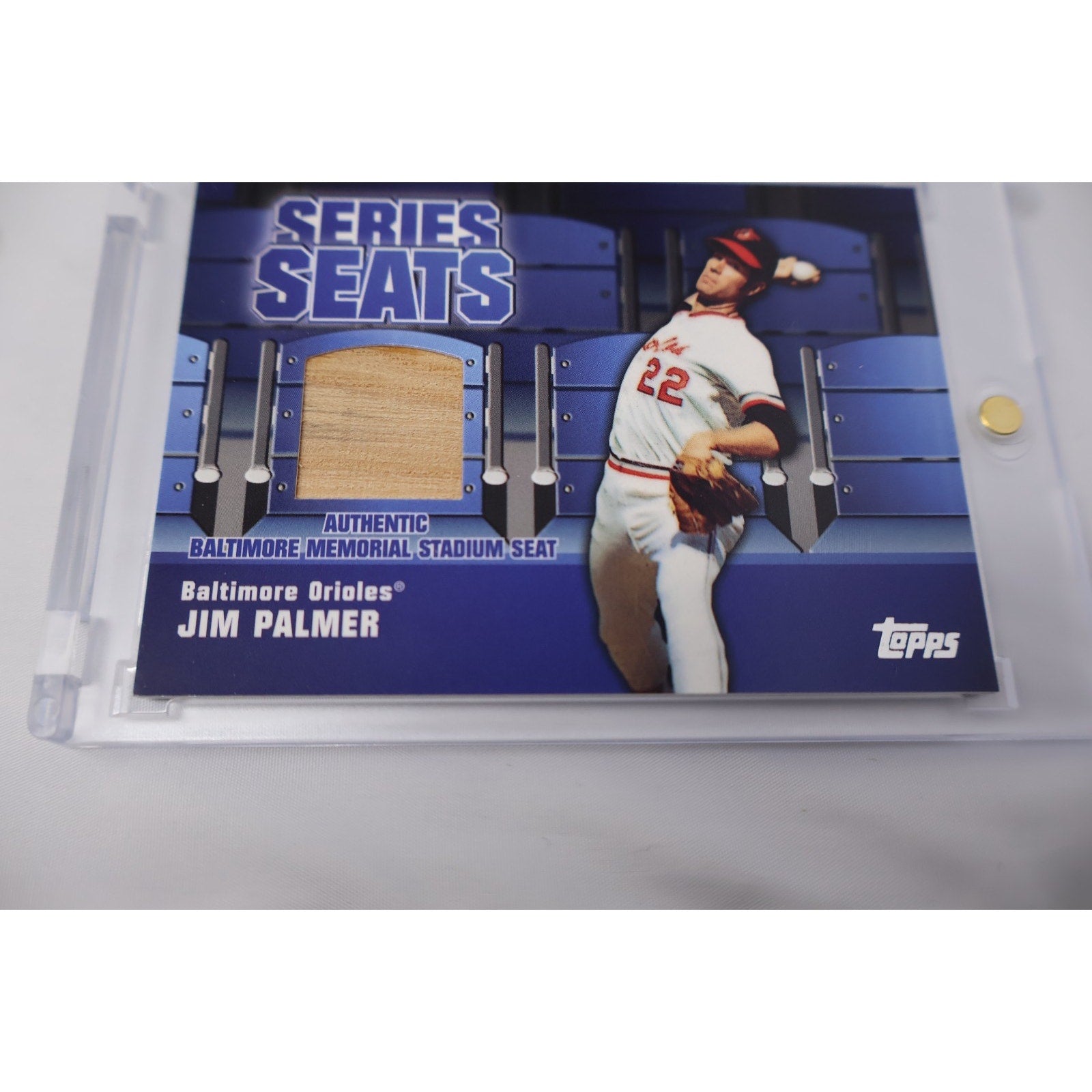 Jim Palmer 2004 Topps Series Seats Relics #SSSR-JP Mint