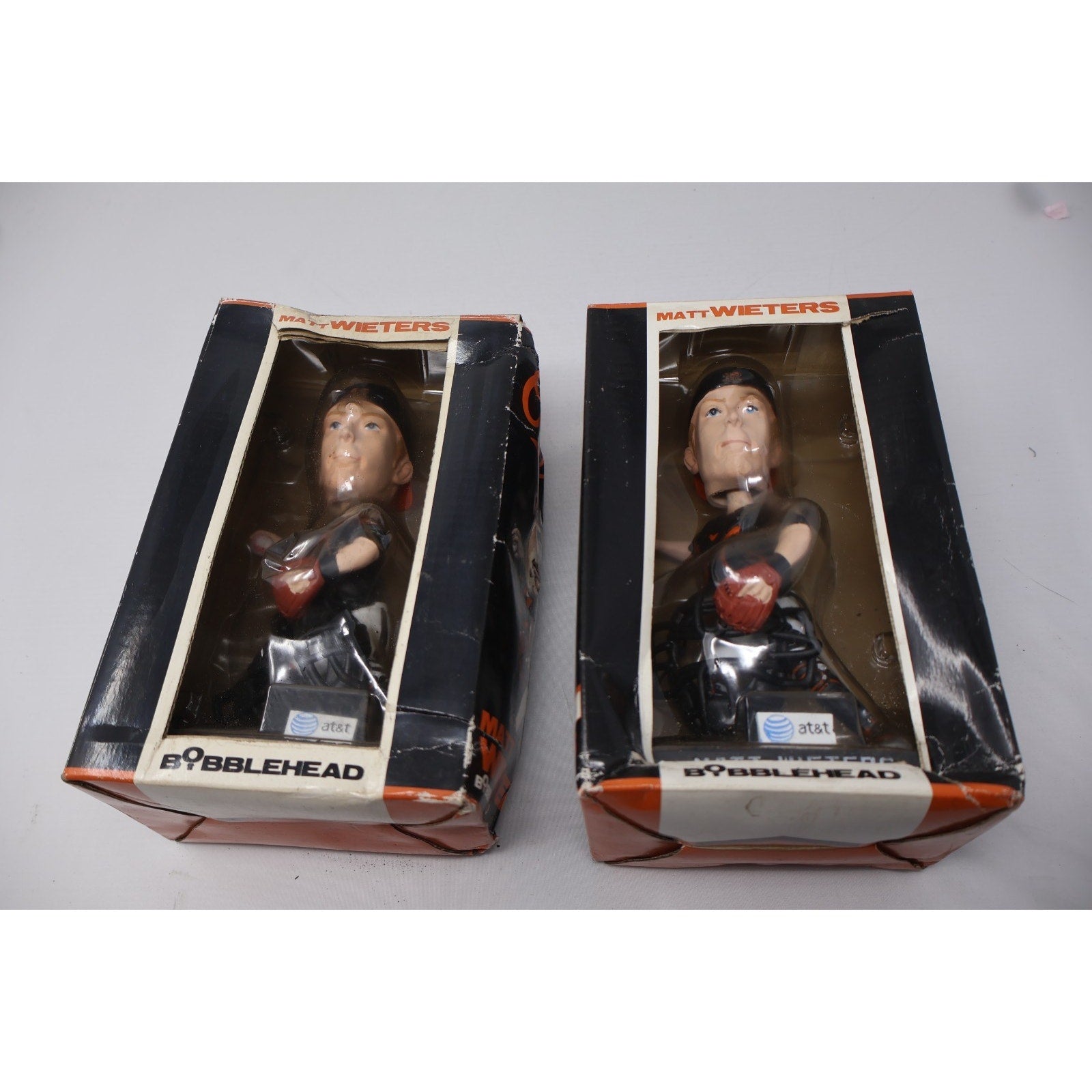 Lot Of 2 Matt Wieters Baltimore Orioles Bobbleheads In Box