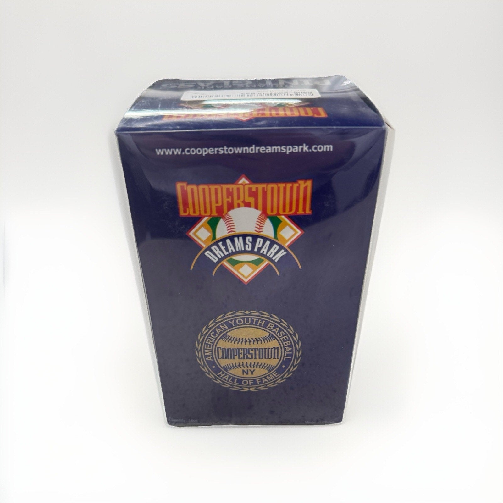 Cooperstown Dream Park Pint Glass Baseball Sealed Vintage 2000s