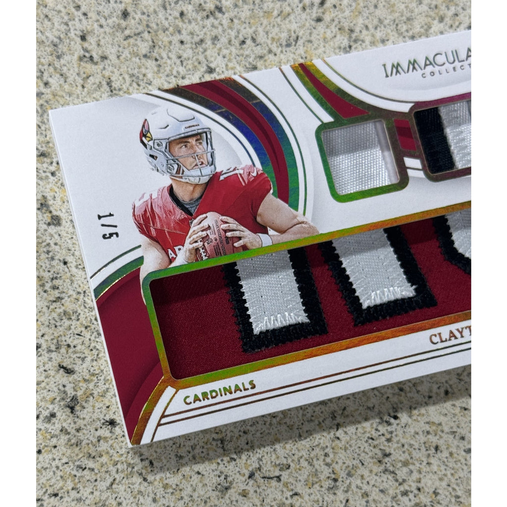 2023 Panini Immaculate Collection Clayton Tune RRE-CT /5 Cardinals Patch Reserve