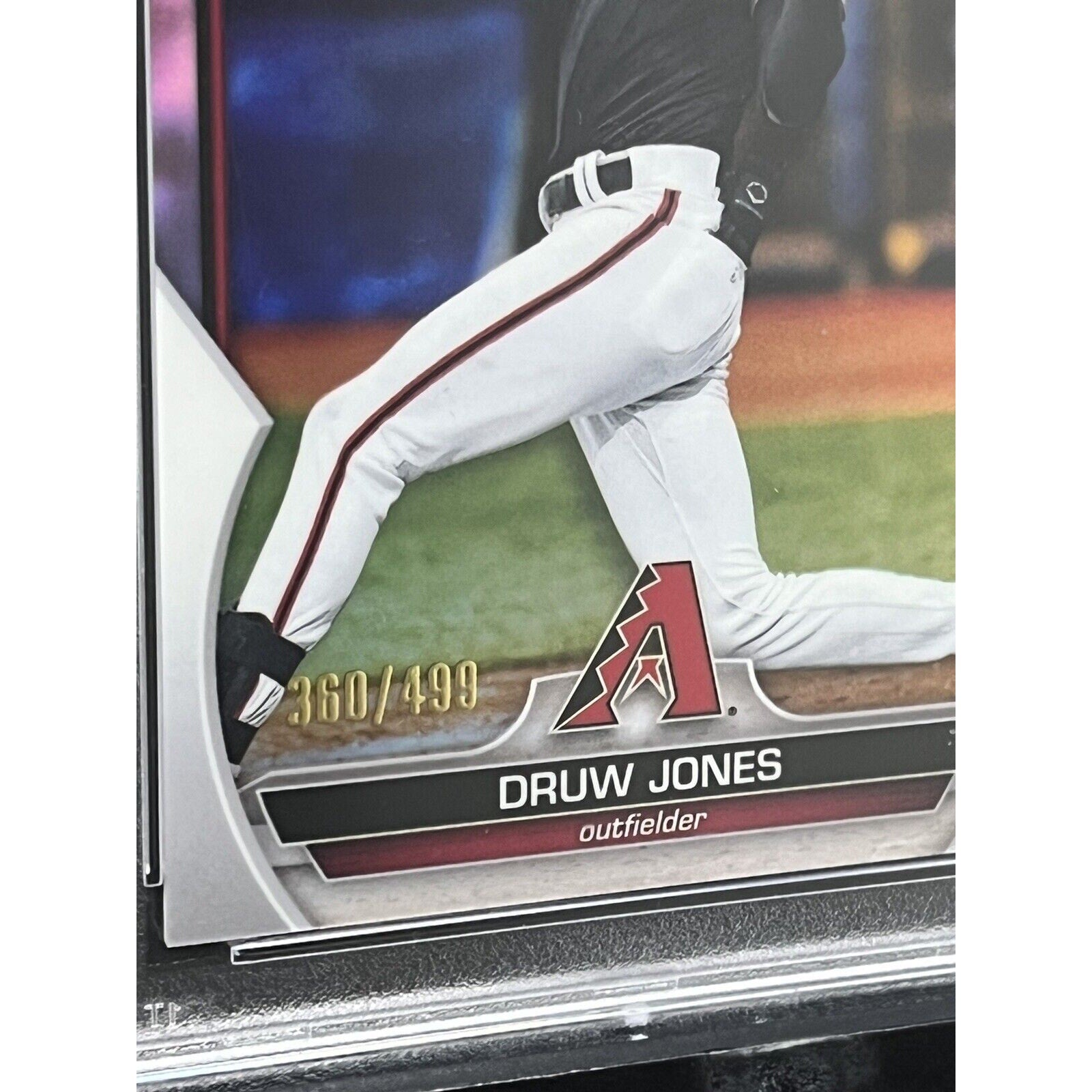 2023 Bowman Chrome Druw Jones Pros Refractor #BCP25 PSA 9 Mint /499 Rookie