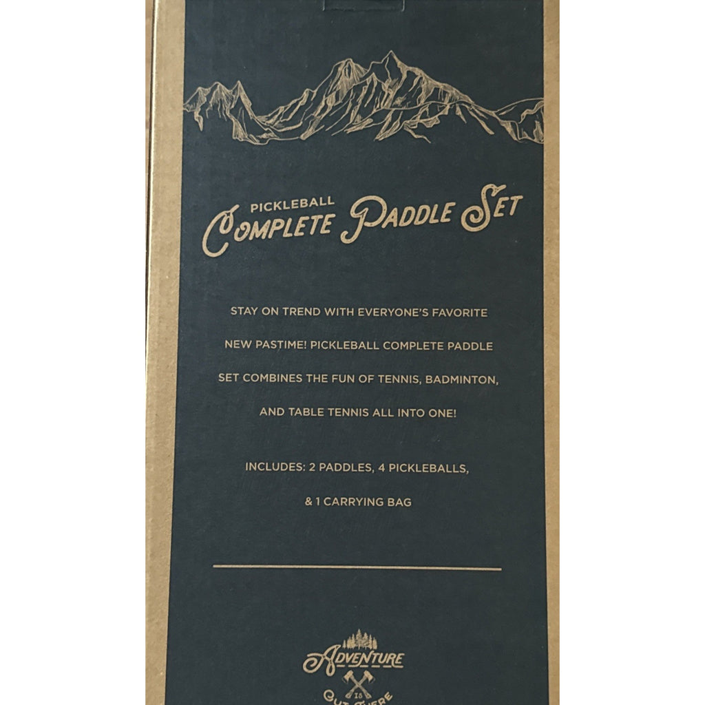 Pickle ball complete paddle set adventure 2 paddles 4 Ball for glow in the Dark