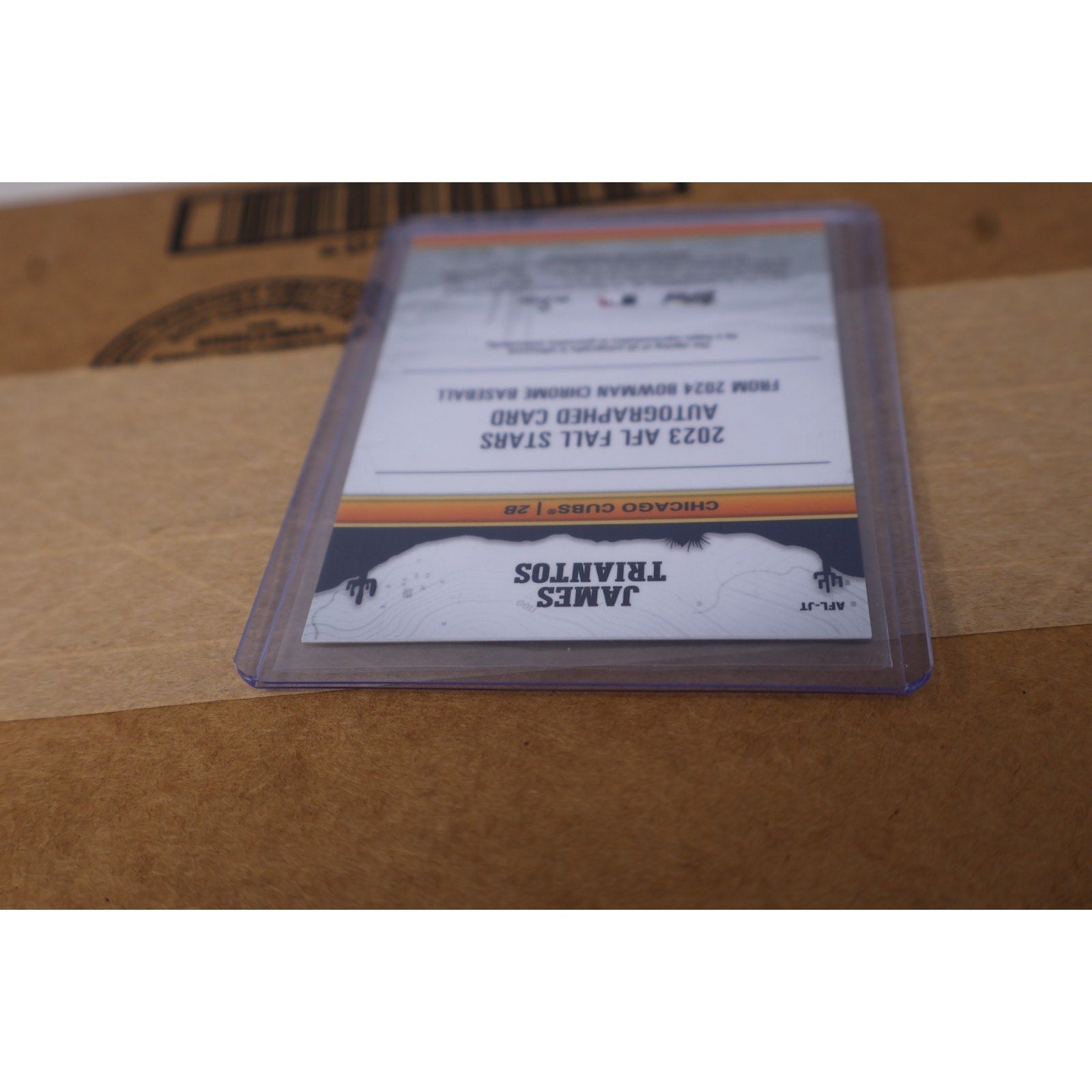 James Triantos 2024 Topps Bowman Chrome Arizona Fall Stars Auto /150 #AFL-JT