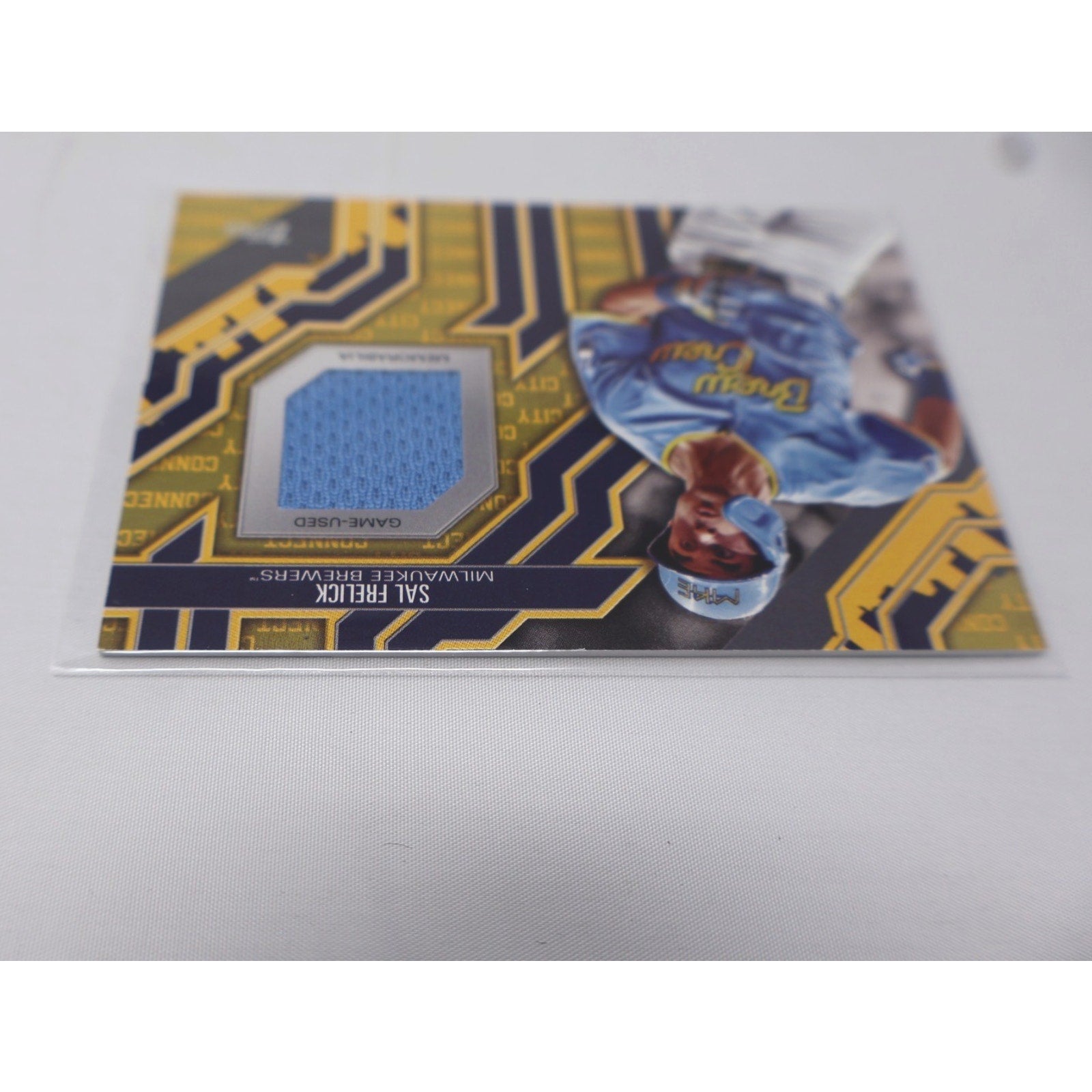 Sal Frelick 2025 Topps Series 1 City Connect Jersey Patch #CC-SF Milwaukee