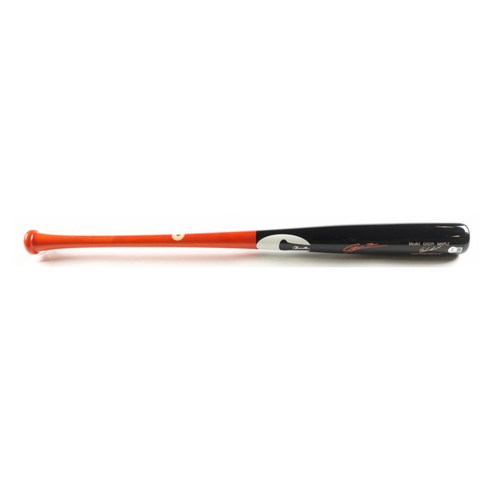Gunnar Henderson Signed Chandler Player Model Baseball Bat Beckett Orioles