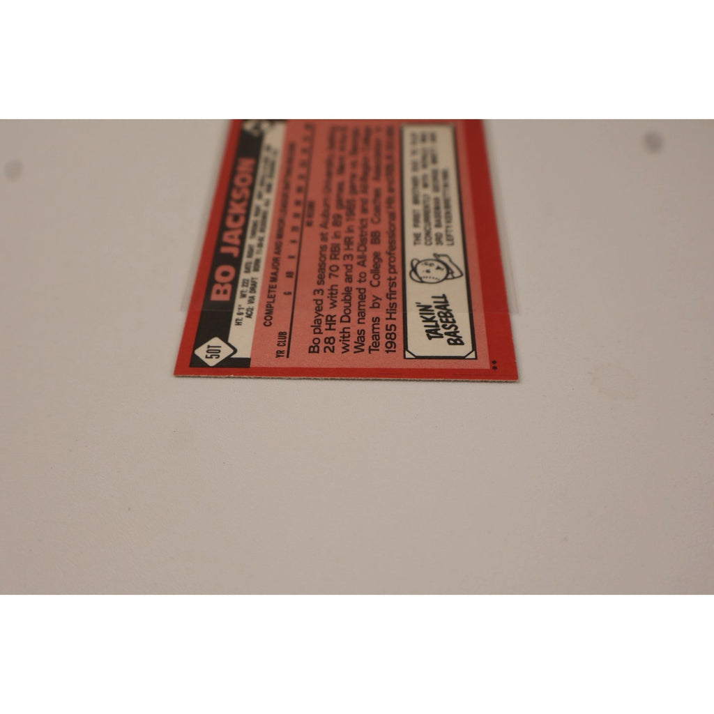 Bo Jackson 1986 Topps Traded Rookie #50T RC NM Rookie