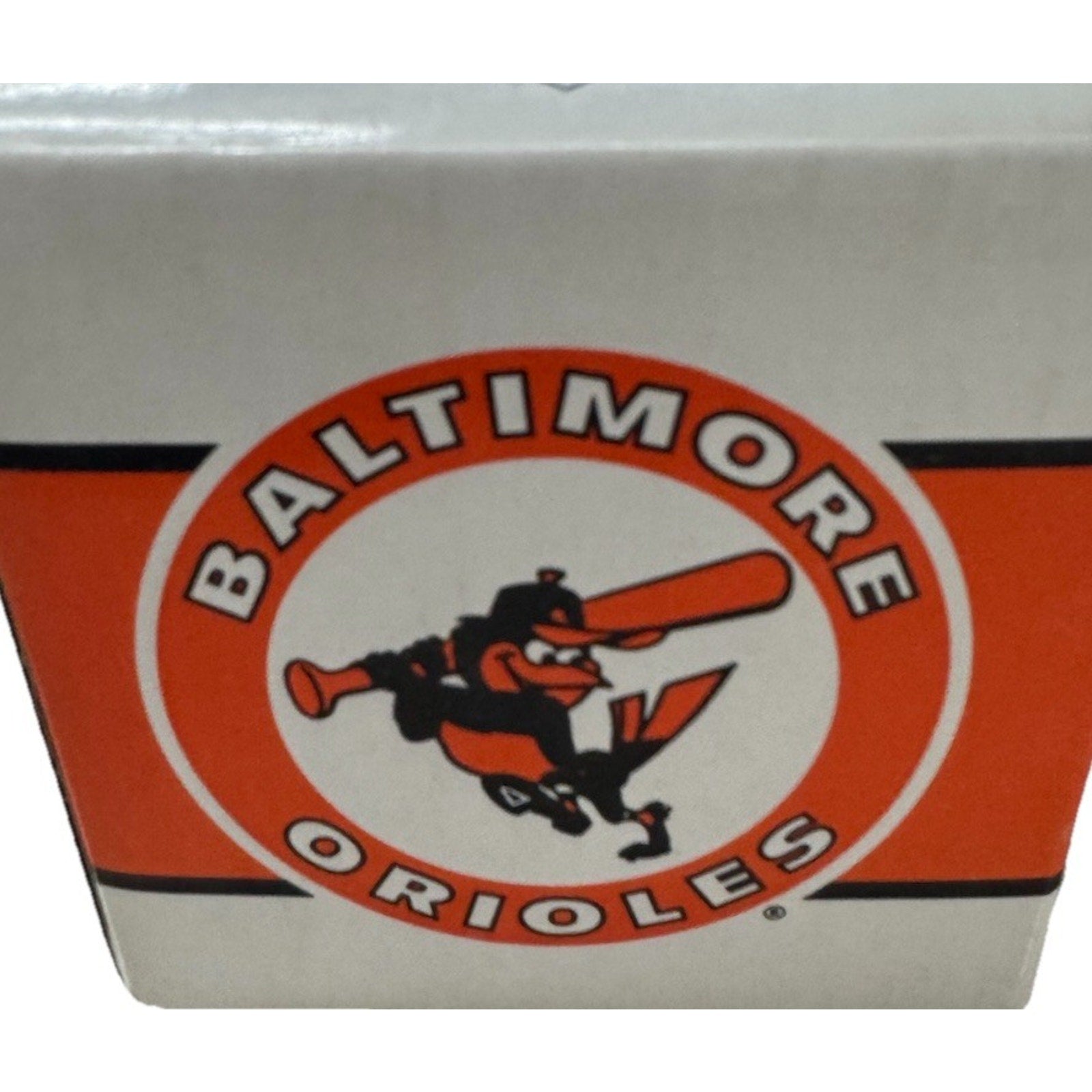 Vintage Baltimore Orioles Bird MLB Baseball Russ Berrie & Co Coffee Mug With Box