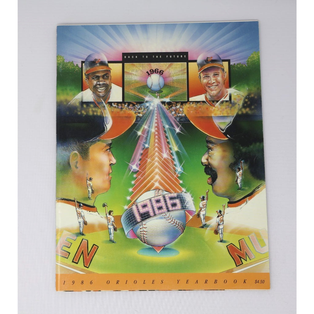Baltimore Orioles 1986 Season Yearbook Cal Ripken Jr Eddie Murray
