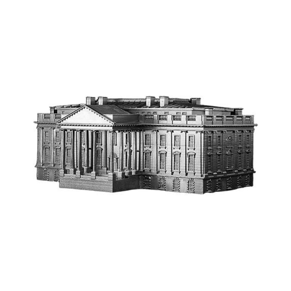 THE WHITE HOUSE 3D 10 Oz Silver Coin 3000 Francs Cameroon 2025