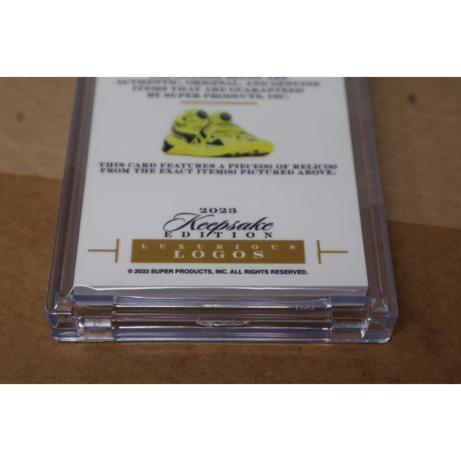 Ferdinand Porsche 2023 Keepsake Edition Luxurious Logos Authentic Relic #J-11