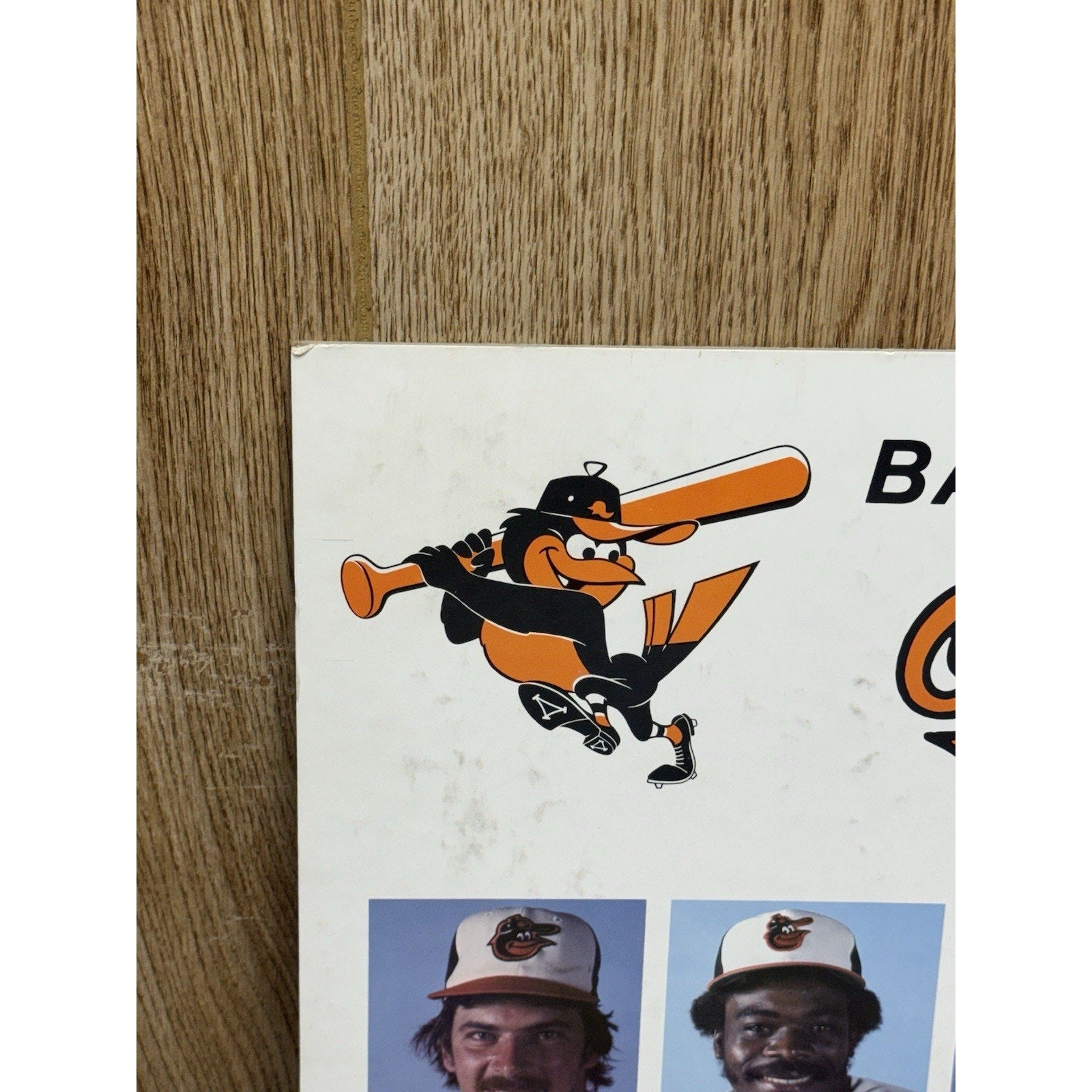 1983 BALTIMORE ORIOLES Team Head Shots Poster 22 x 33 1/2 ALTOBELLI PALMER