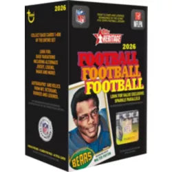 2026 Topps Heritage Football - Value Box
