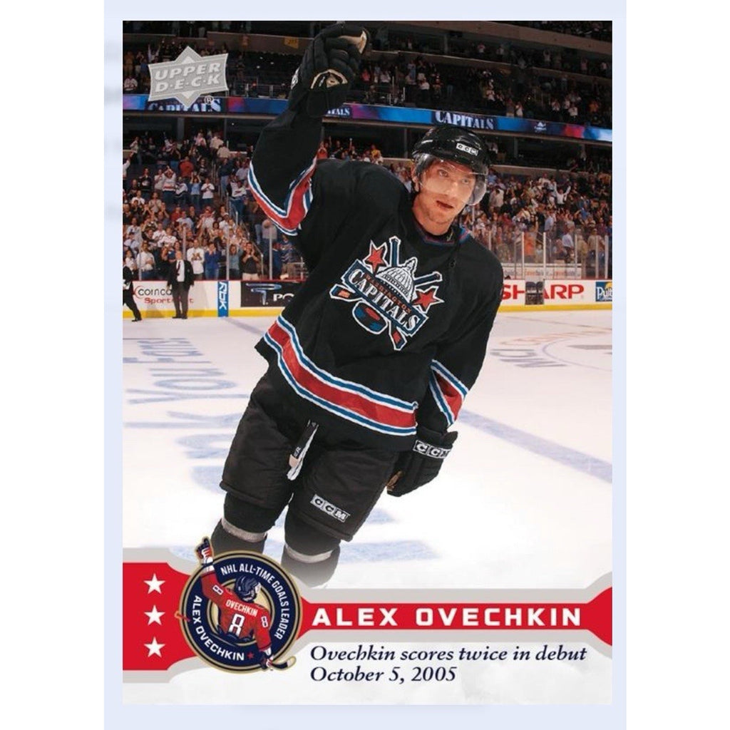 Alex Ovechkin Scores Twice in Debut Red Parallel Oct. 5 2005 GR8 Moments READ