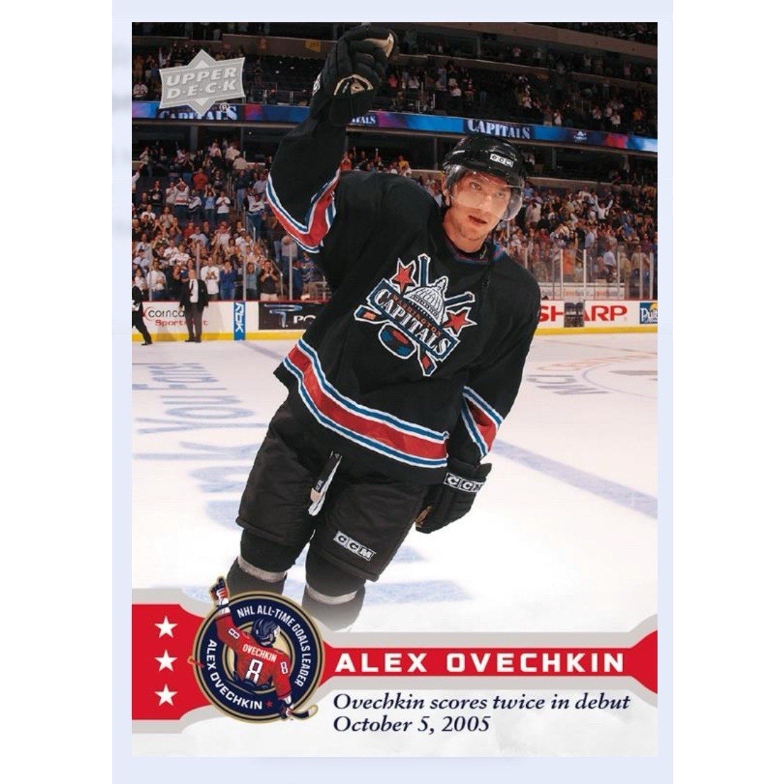 Alex Ovechkin Scores Twice in Debut Red Parallel Oct. 5 2005 GR8 Moments READ