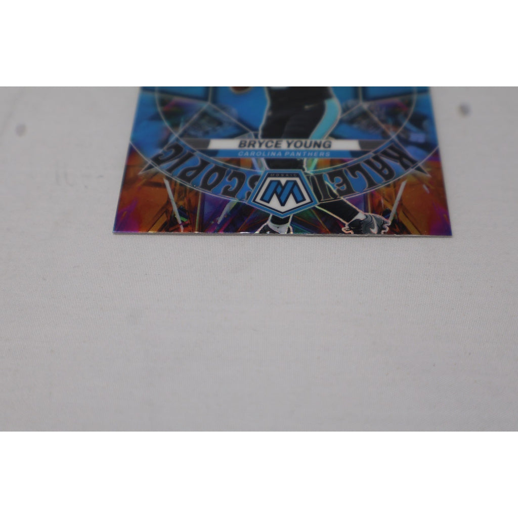 Bryce Young 2023 Panini Mosaic Rookie Kaleidoscopic SSP RC Panthers Case Hit