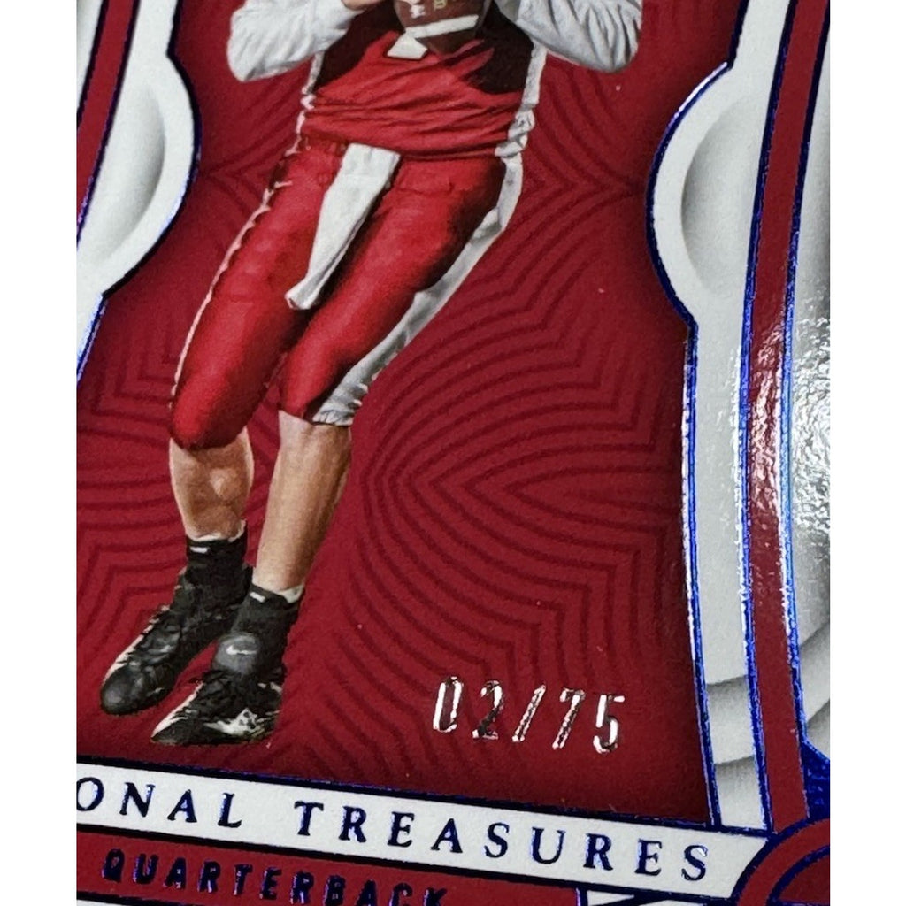 2023 Panini National Treasures Collegiate Blue /75 Ben Roethlisberger #36