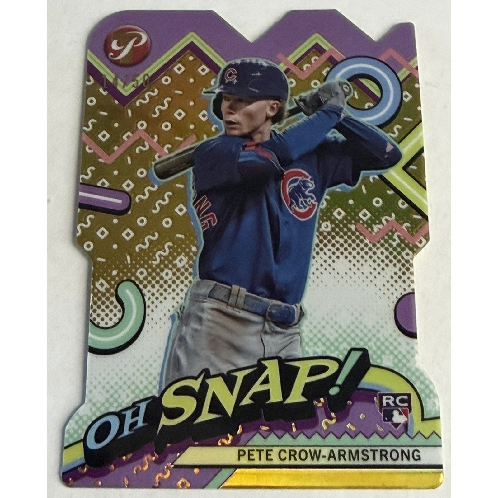 2024 Topps Pristine Pete Crow-Armstrong Gold /50 Oh Snap! Rookie RC #OH-3 SGC 10