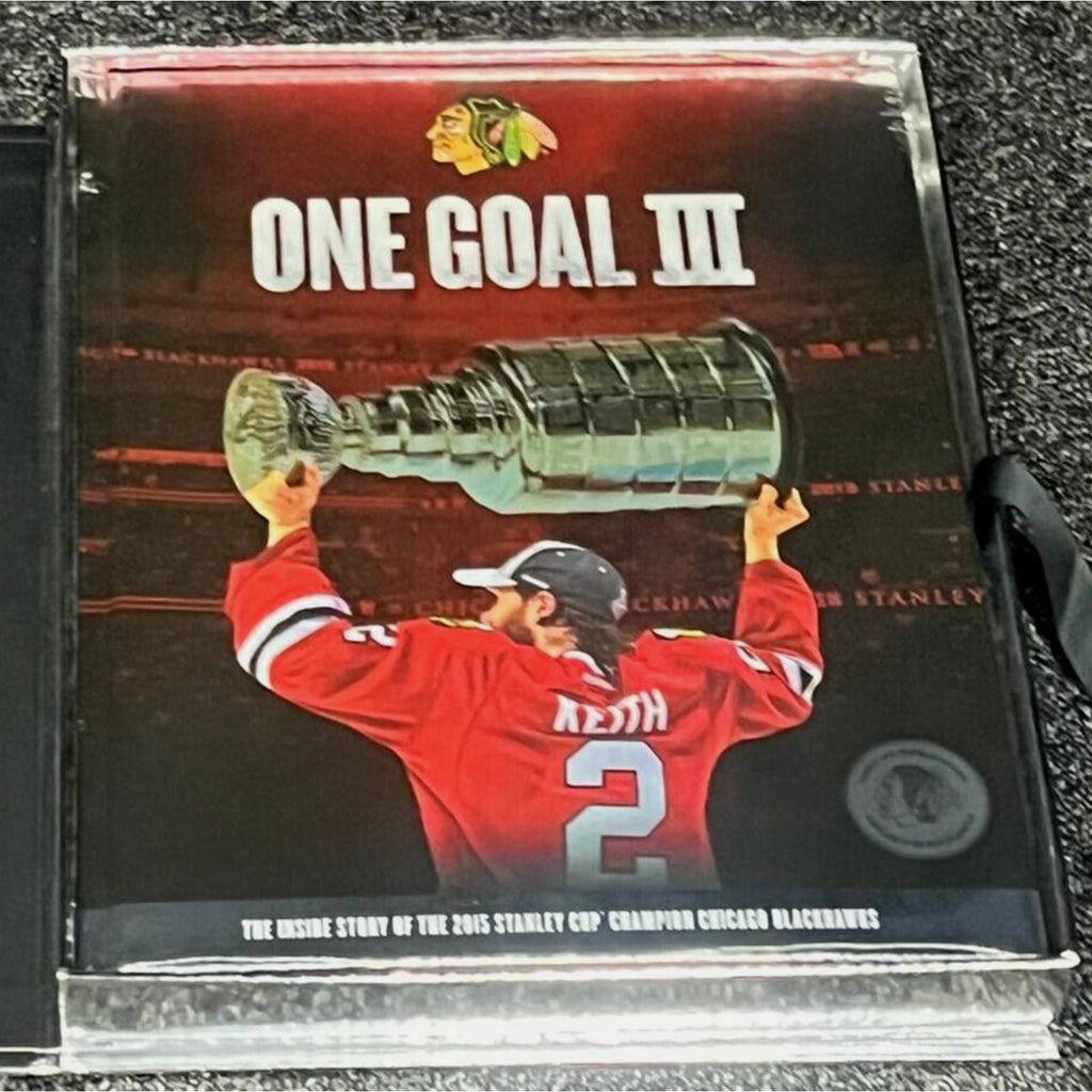 One Goal Achieved III / 3 Chicago Blackhawks Perfect Condition SEALED Sand case