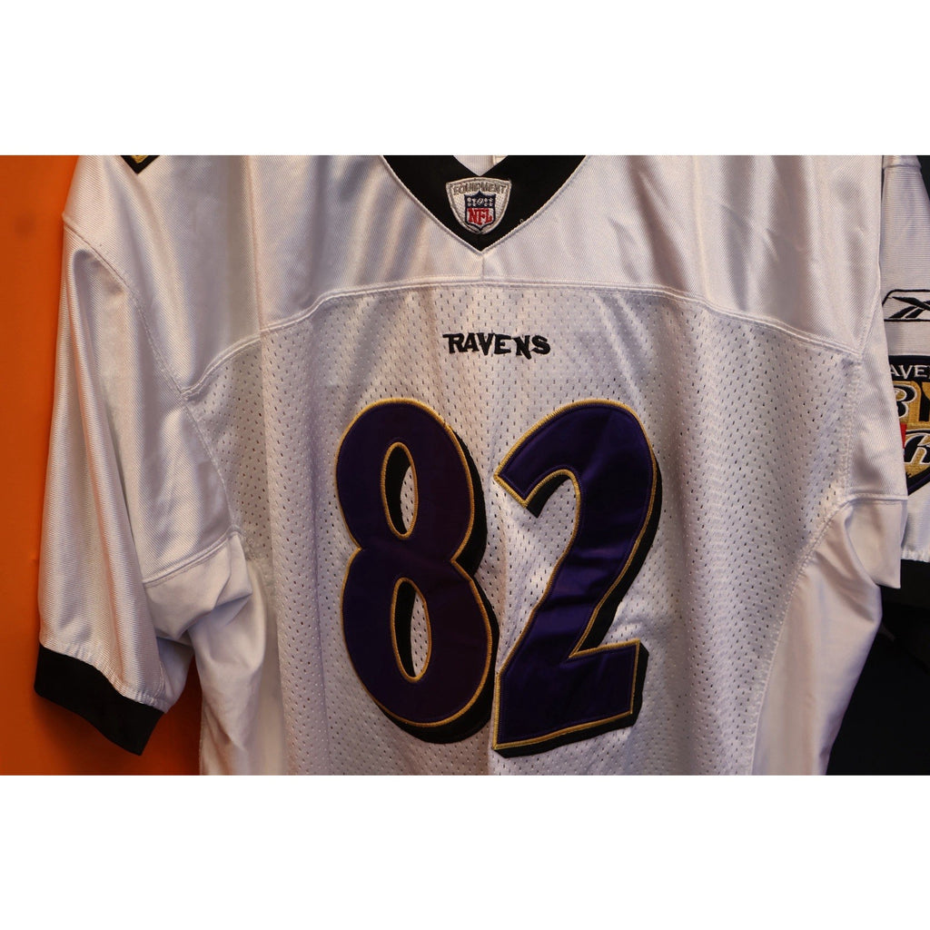Baltimore Ravens #82 Torrey Smith Reebok On Field Jersey Size 54 White