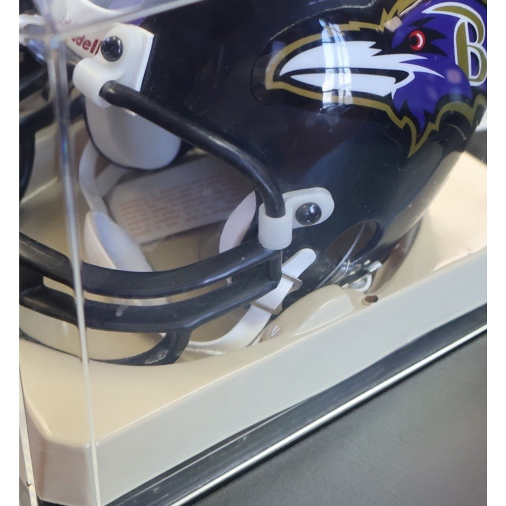 Paul Kruger Baltimore Ravens Mini Helmet Autographed Signed NFL Football