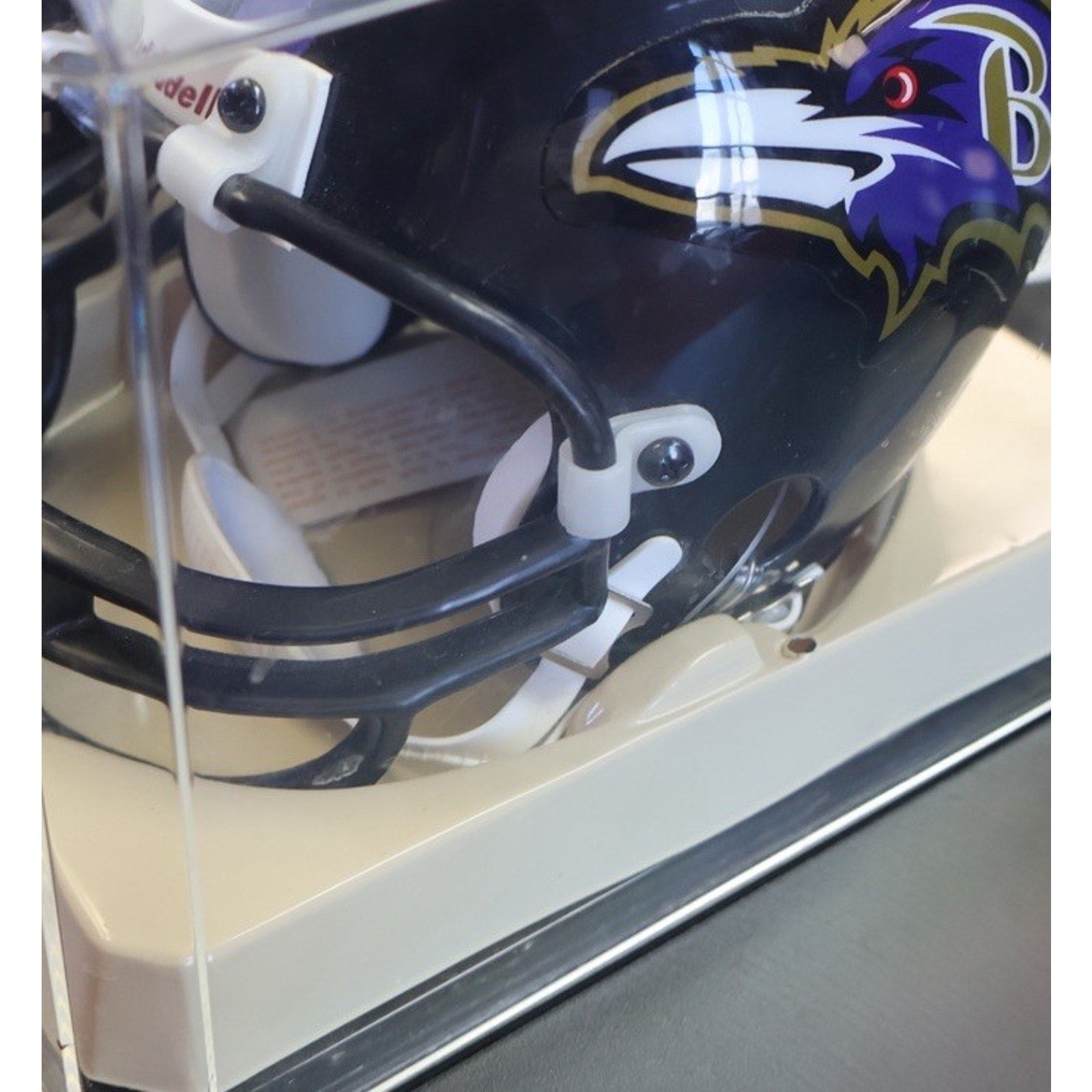Paul Kruger Baltimore Ravens Mini Helmet Autographed Signed NFL Football