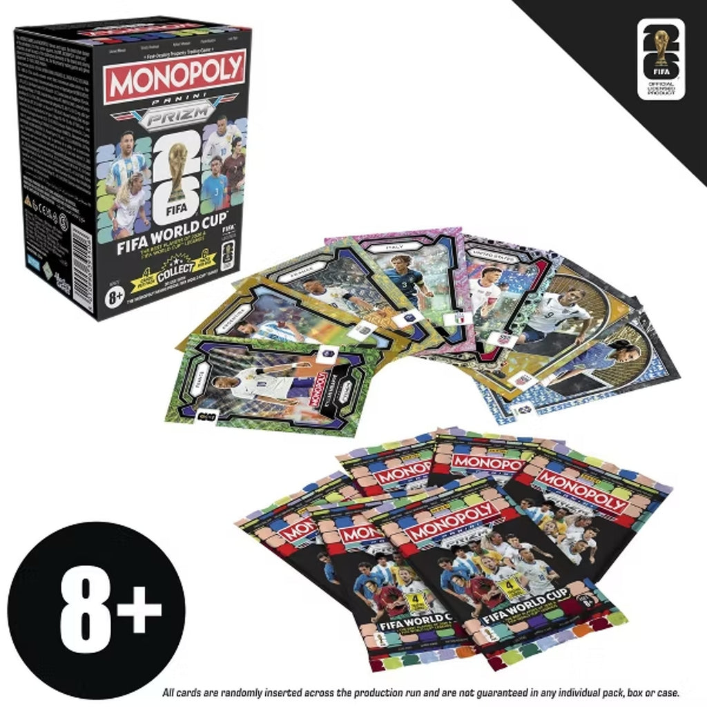 Lot Of 5 2026 Panini Prizm Monopoly FIFA World Cup Blaster Box - FACTORY SEALED