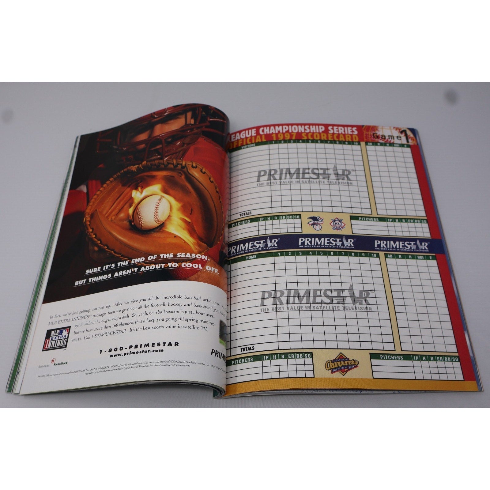 Baltimore Orioles Lot O 4 Historic Gameday Programs Unscored 1983 1992 1997 1999