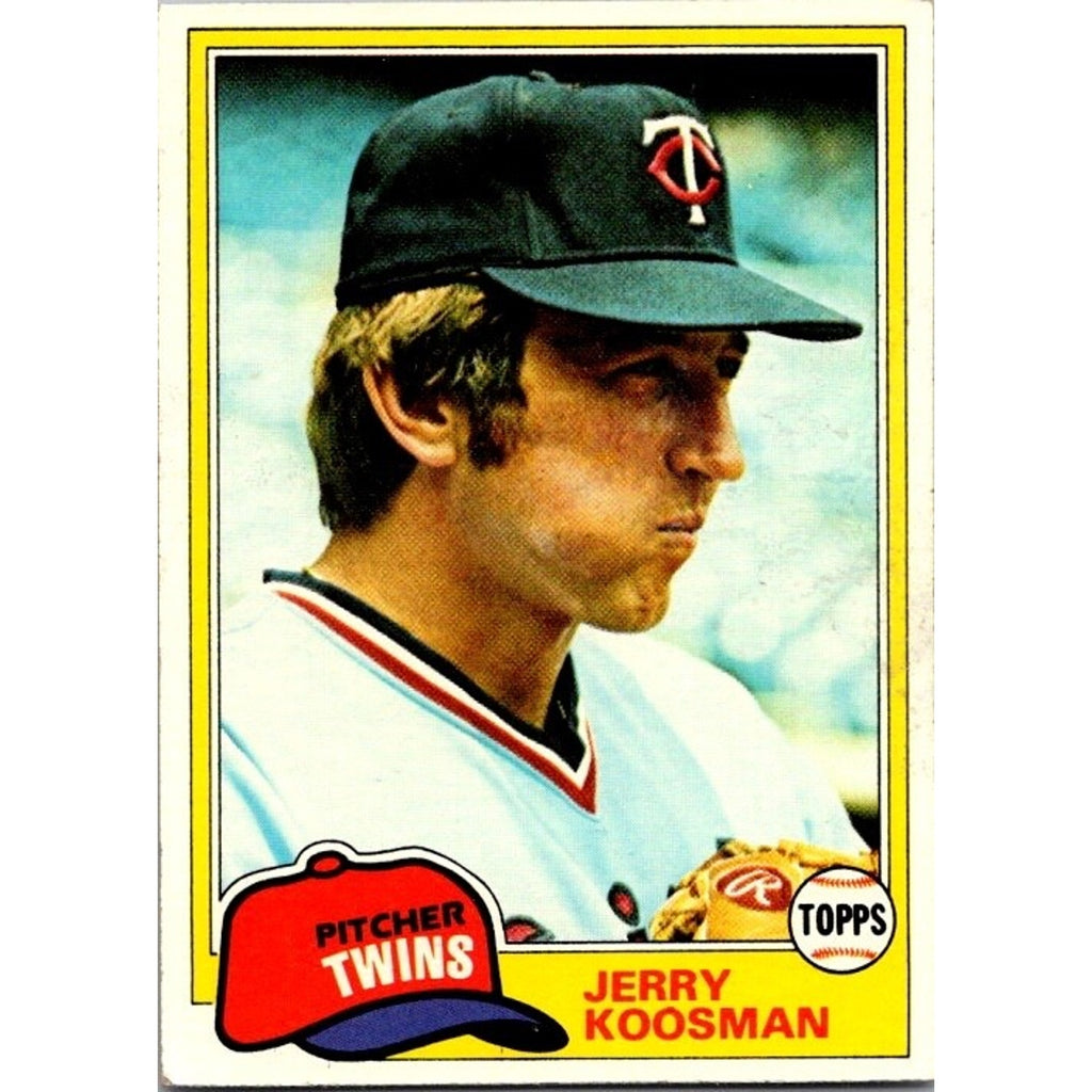 1981 Topps - #476 Jerry Koosman Minnesota Twins
