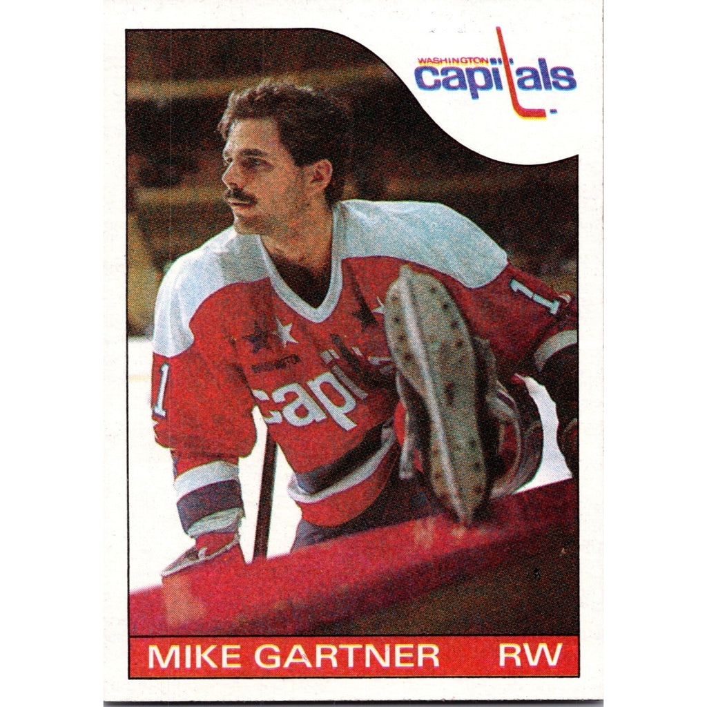 1985-86 Topps - #46 Mike Gartner Washington Capitals NHL