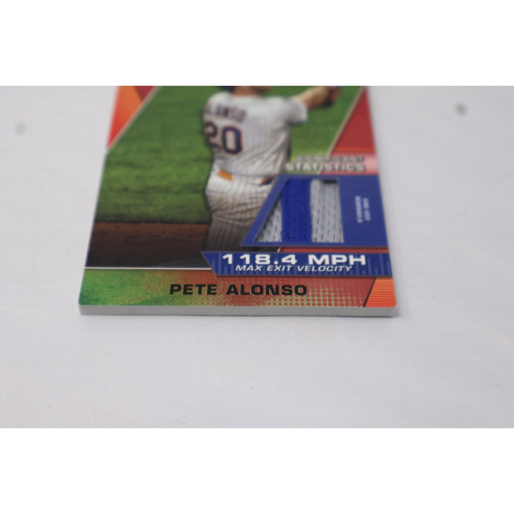Pete Alonso 2021 Topps Significant Statistics Relic 14/25 #SSR-PA NM+