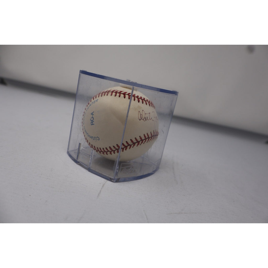 Whitey Ford Autographed Signed Rawlings American League Baseball NY Yankees HOF