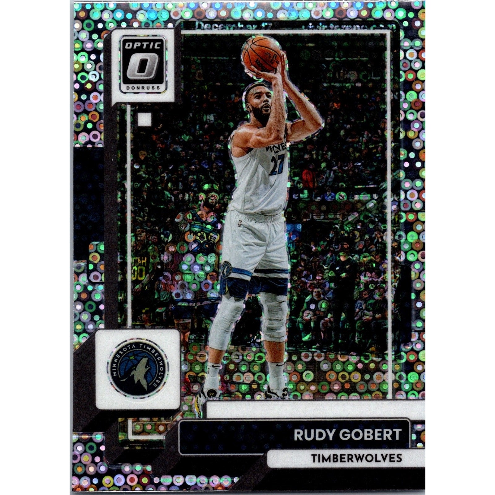 RUDY GOBERT 2022-23 DONRUSS OPTIC DISCO MINNESOTA TIMBERWOLVES #70