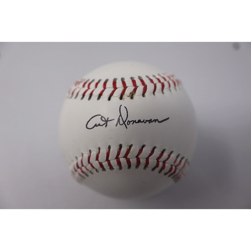 Art Donovan Signed Baseball With Collectors Package