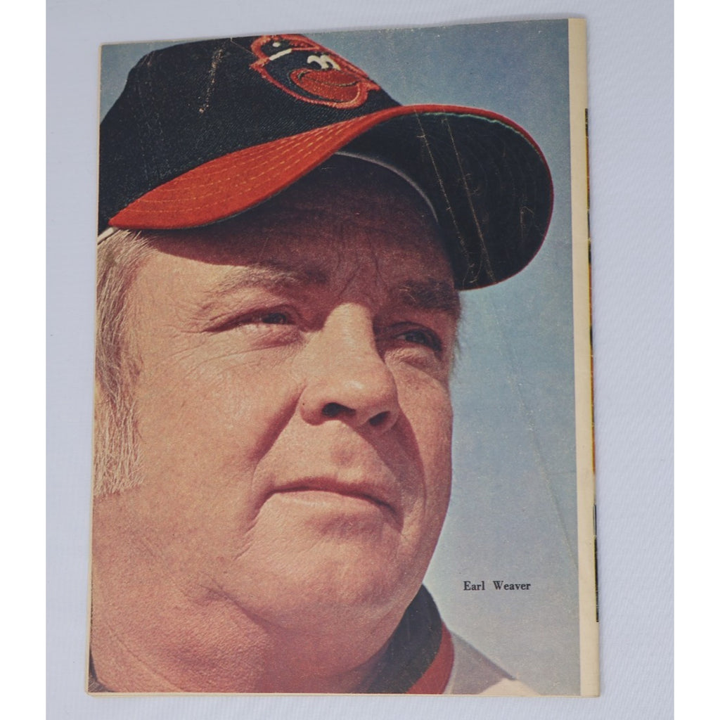 Additional close-up portrait of Brooks Robinson from 1972 Orioles publication