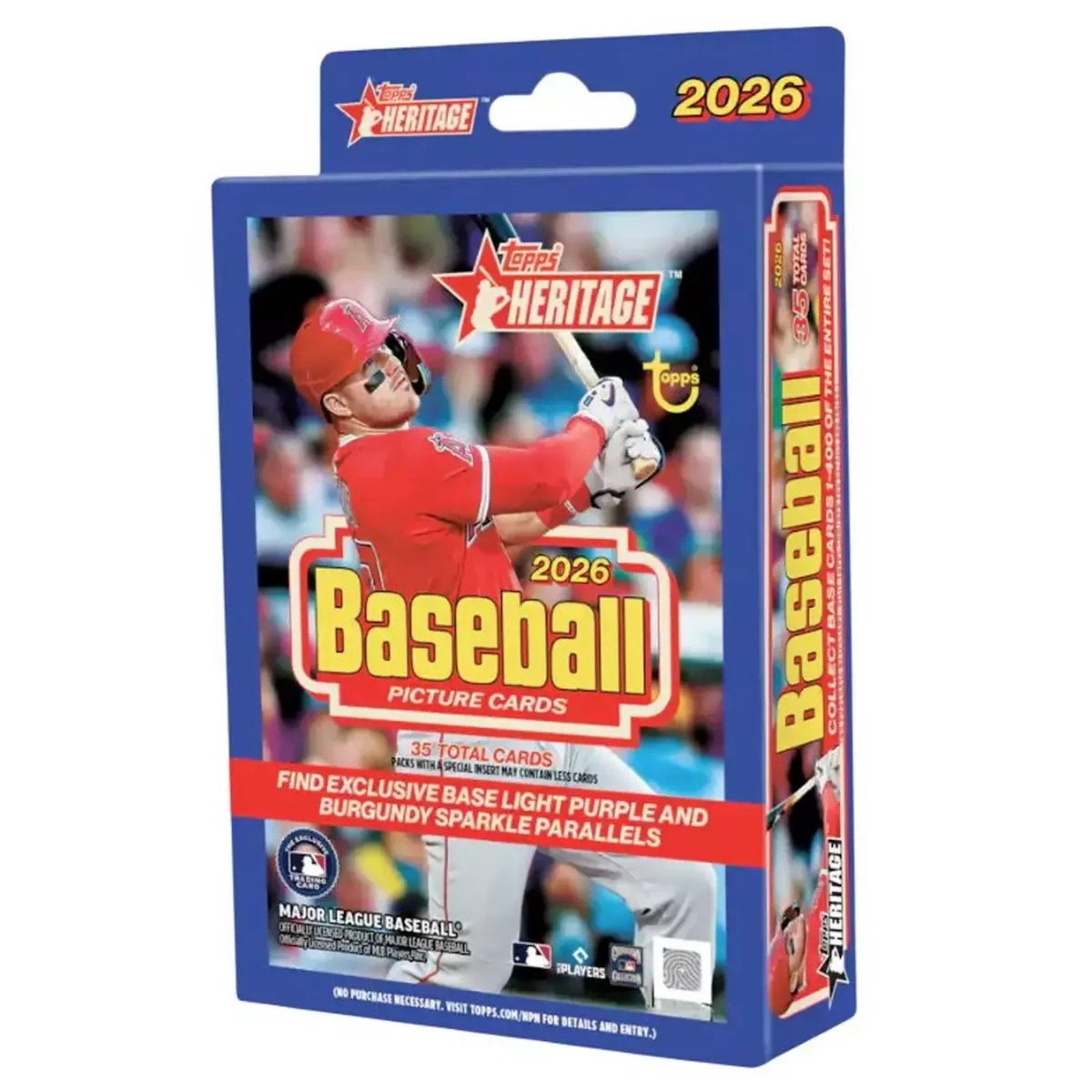 2026 Topps MLB Heritage Baseball Hanger Box MISB NEW