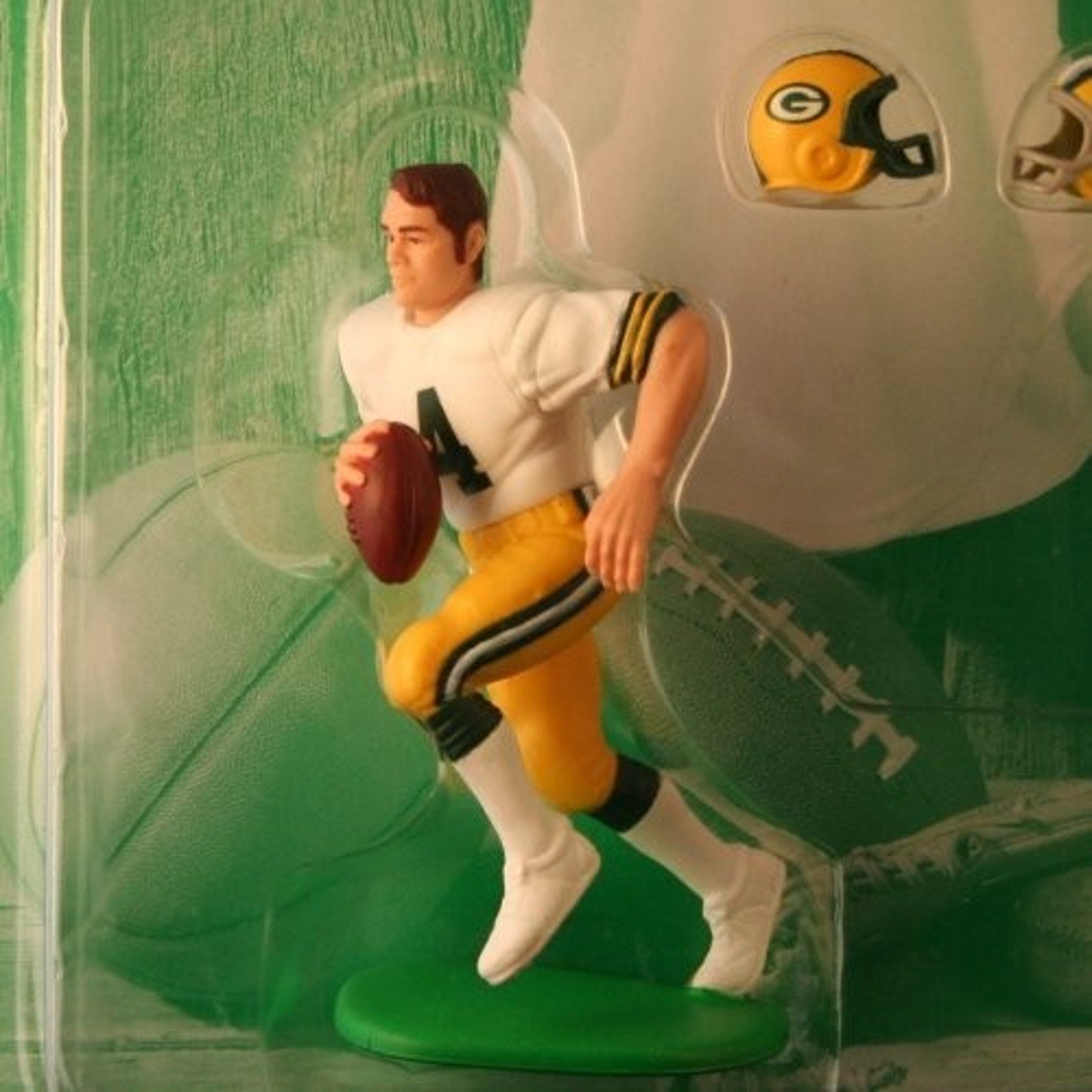 1997 STARTING LINEUP Classic Doubles Brett Favre & Bart Starr (Packers)