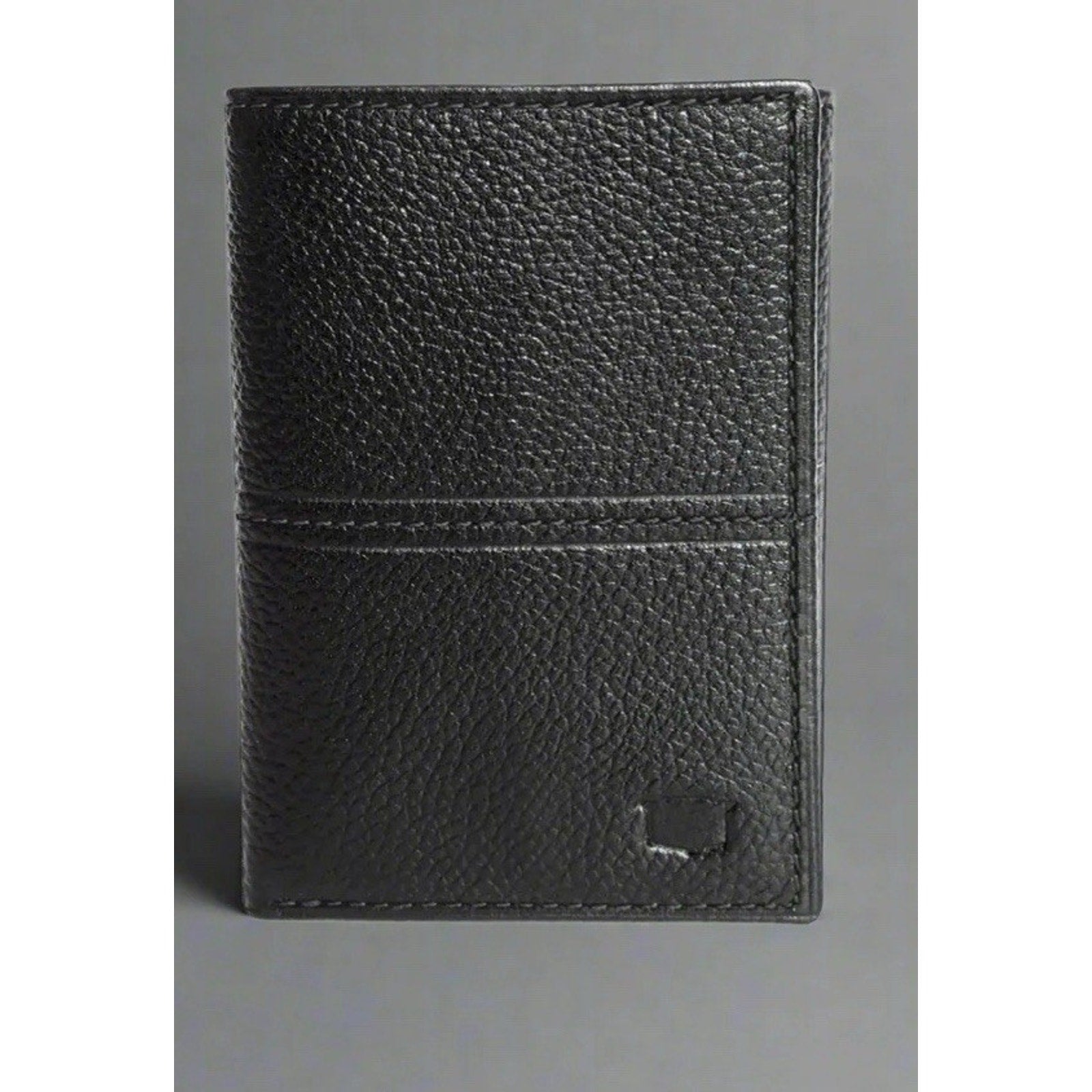 Tri-Fold Wallet Florsheim Tioga Black Credit Cards Cash Coins Money