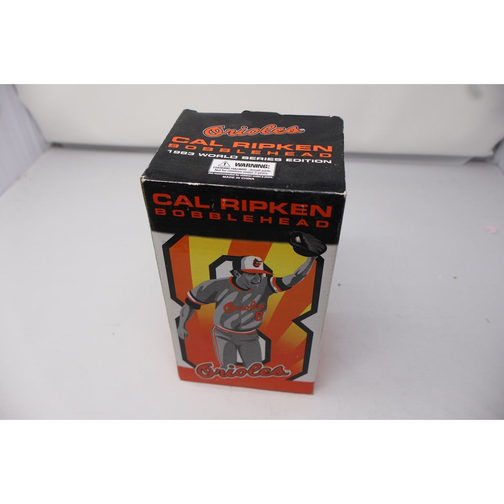 Cal Ripken Jr Bronze Replica Sculpture/1983 World Series Edition Bobblehead