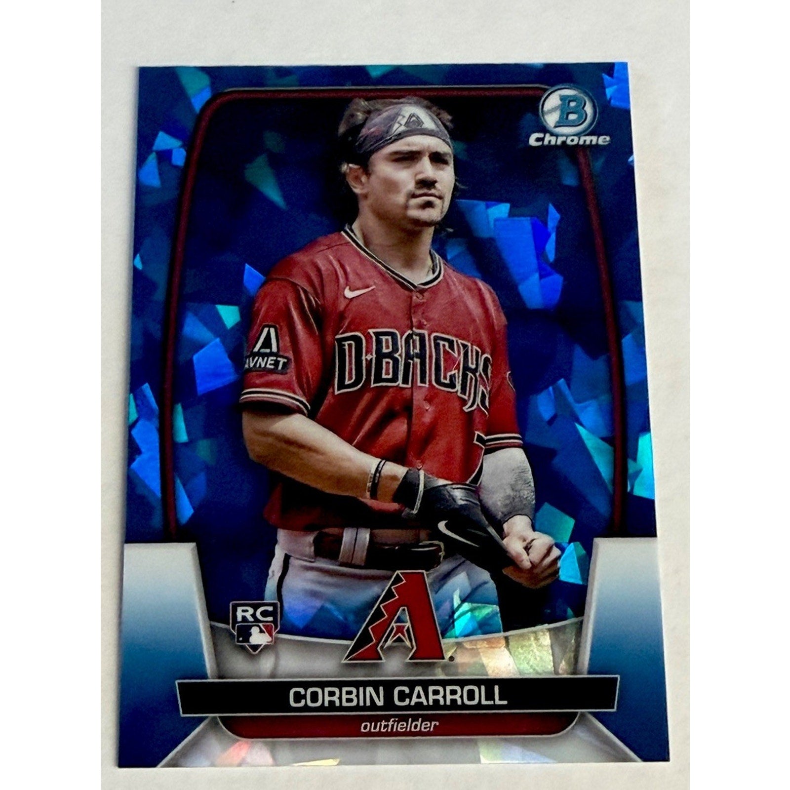 2023 Bowman Chrome Sapphire Edition Image Variation SP Corbin Carroll Rookie RC