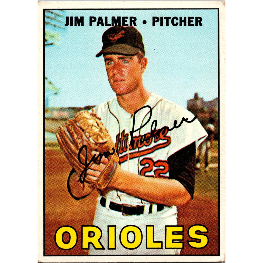 Jim Palmer 1967 Topps #475 2nd Year EX+