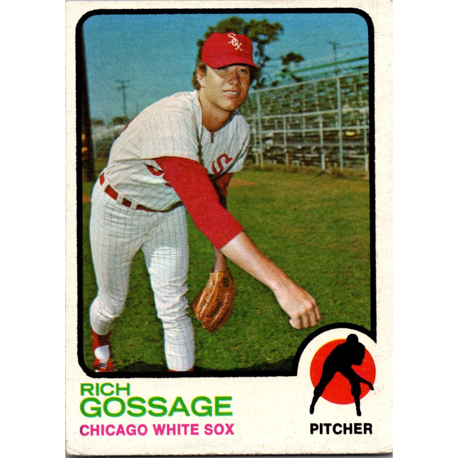 1973 Topps Rich Gossage #174 (RC) Rookie Chi White Sox VG
