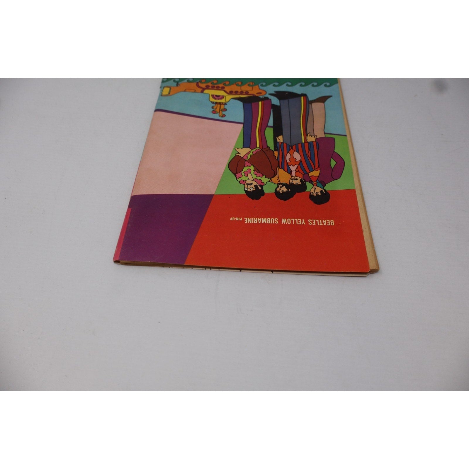 The Beatles Yellow Submarine Comic Book w/o Poster Cover Not Attached